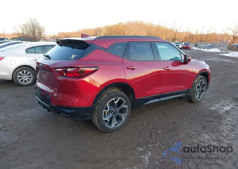 2020 Chevrolet Blazer Awd Rs from USA, damaged, VIN 3GNKBKRS8LS654798
